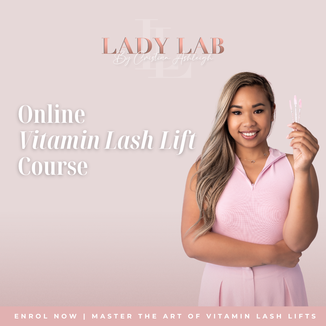 ONLINE VITAMIN LASH LIFT COURSE