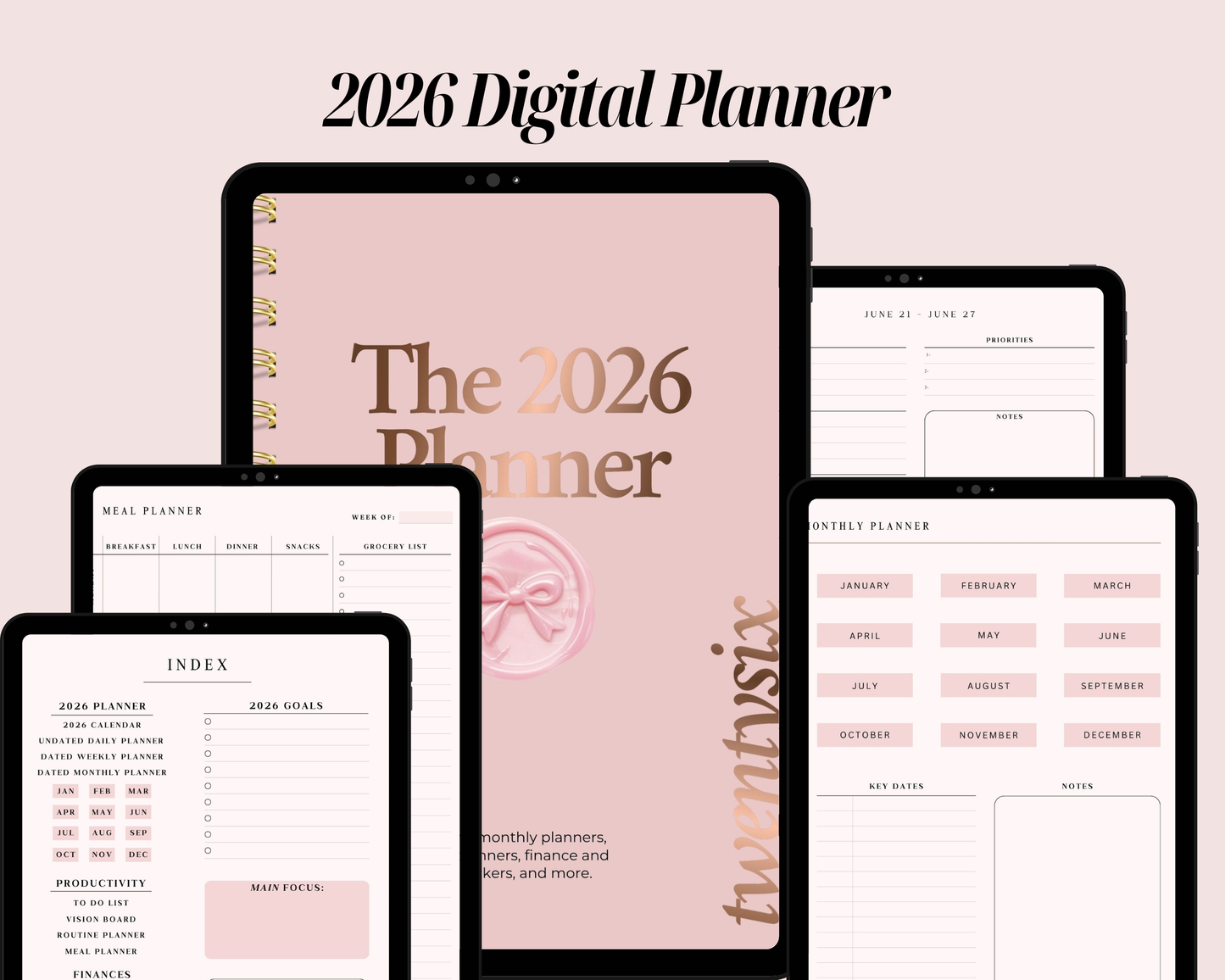 LADY LAB Digital Planner | For Busy Girls Who Want to Feel in Control