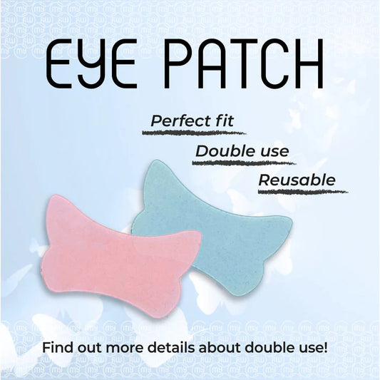 Silicon Under Eye Patches, Pink and Blue Set - MyLamination
