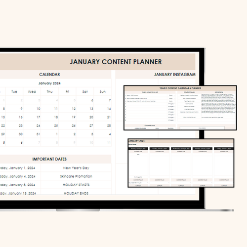 Social & Scheduled: The Ultimate Content Planner | LADY LAB